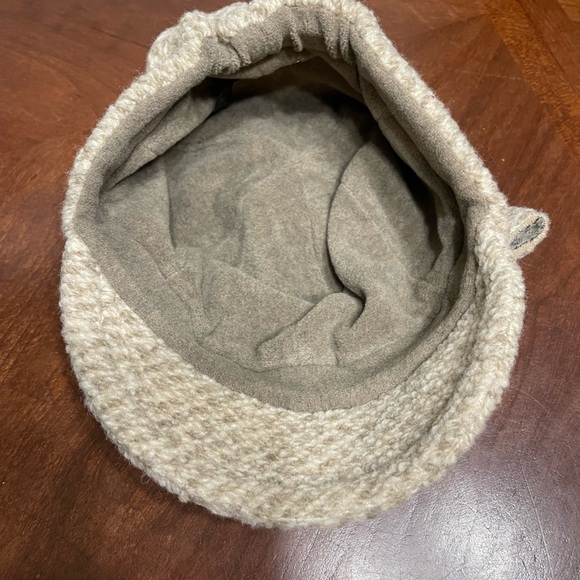 Bordini  Wool Hat Newsboy Style Made In Italy Boho Vintage Preppy Y2K